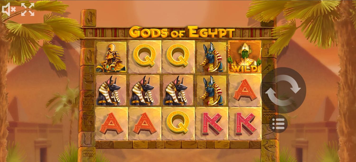 God of Egypt Slot Gameplay