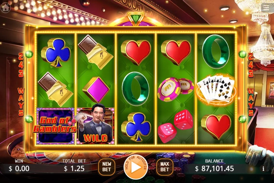God of Gamblers (KA Gaming) Slot Gameplay