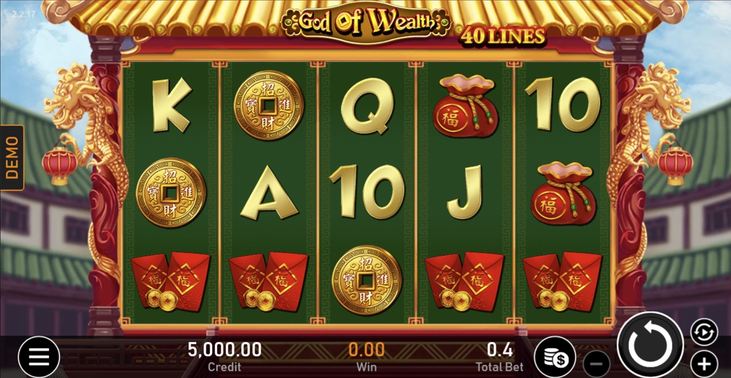 God of Wealth Slot Gameplay