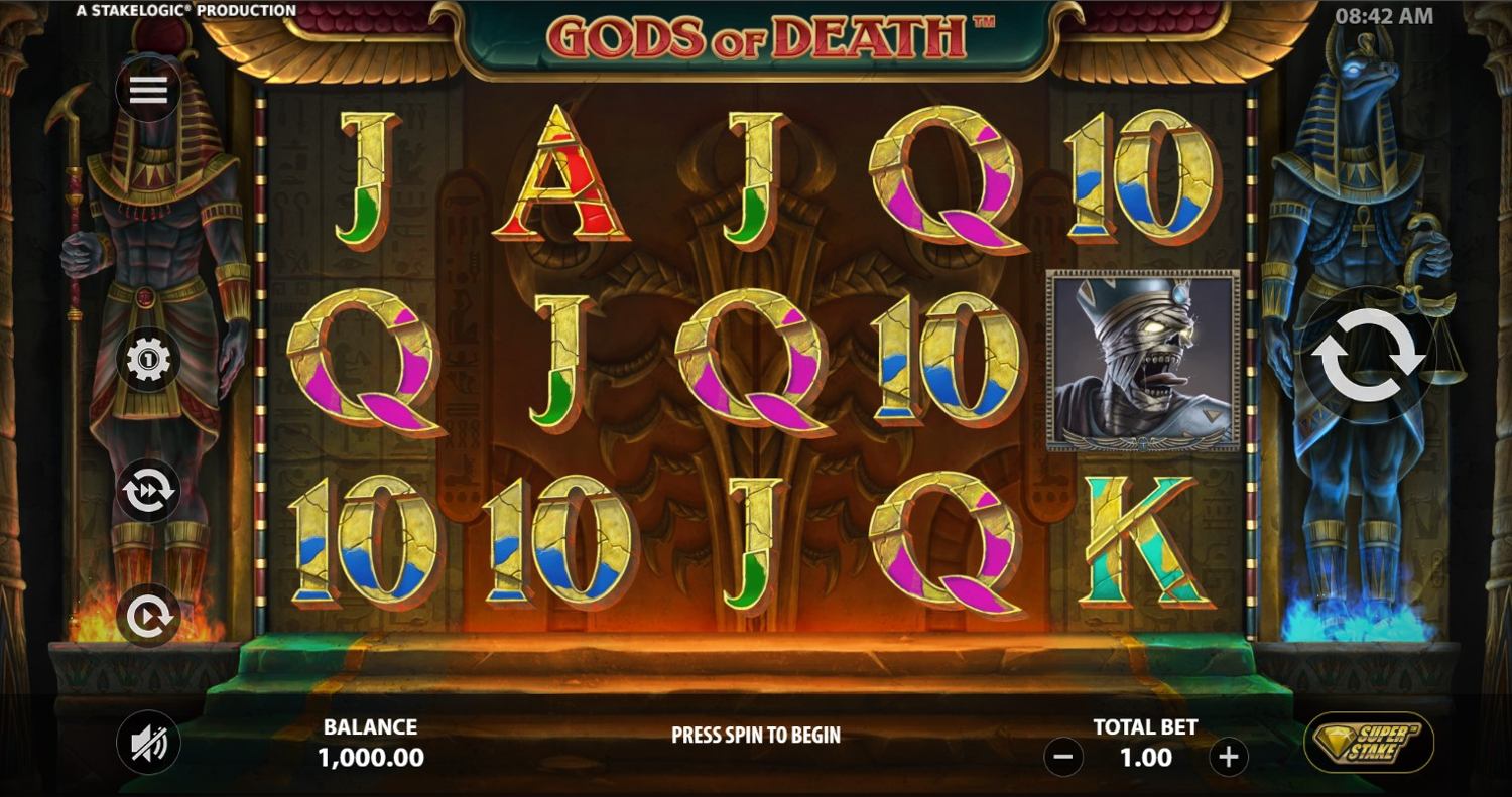 Gods of Death Slot Gameplay