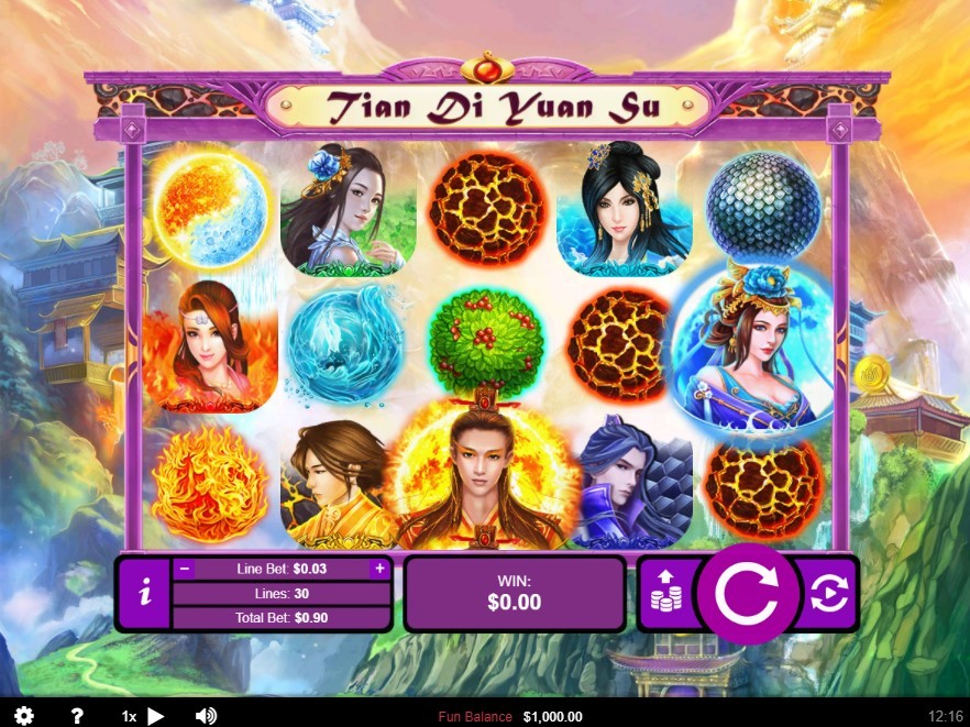 Gods of Nature Slot Gameplay