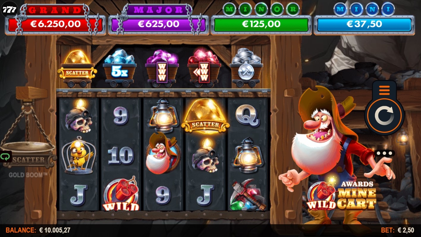 Gold Boom Slot Gameplay