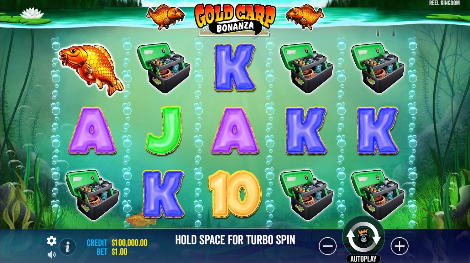 Gold Carp Bonanza Slot Gameplay