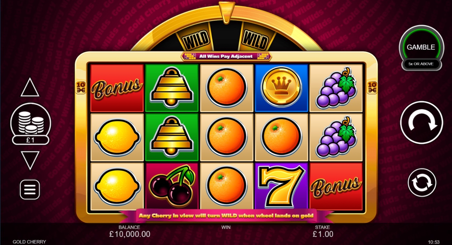 Gold Cherry Slot Gameplay