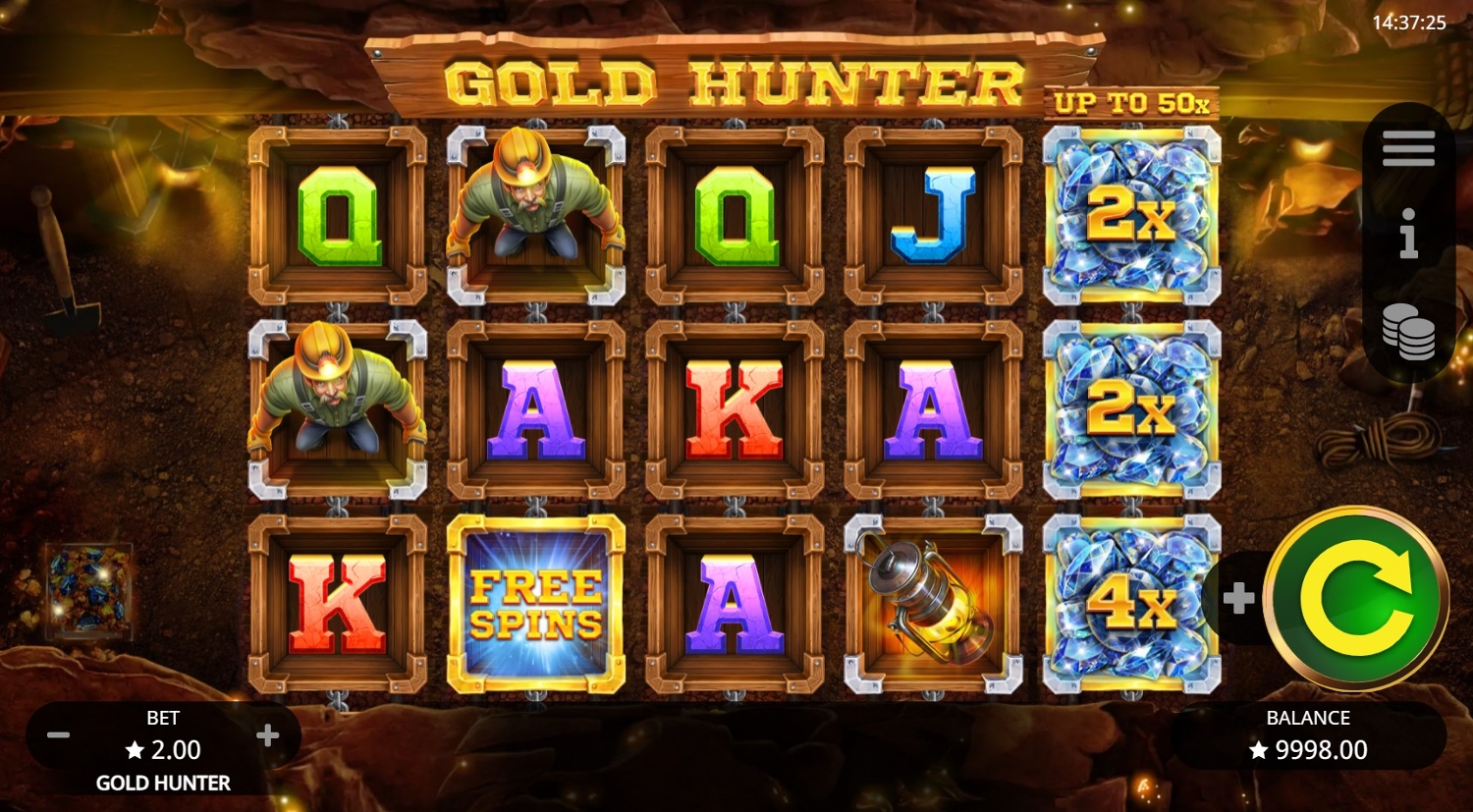 Gold Hunter Slot Gameplay
