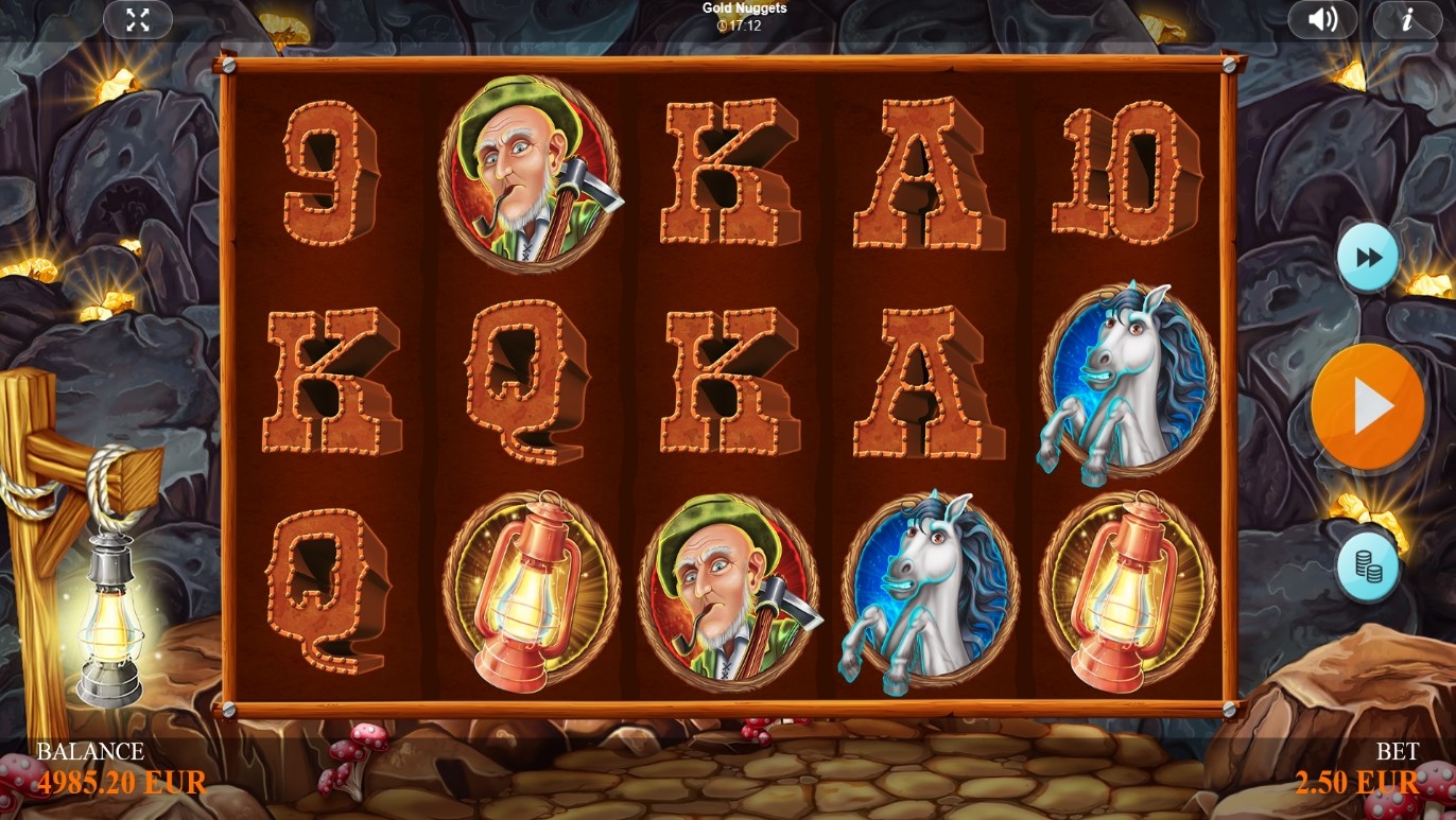 Gold Nuggets Slot Gameplay