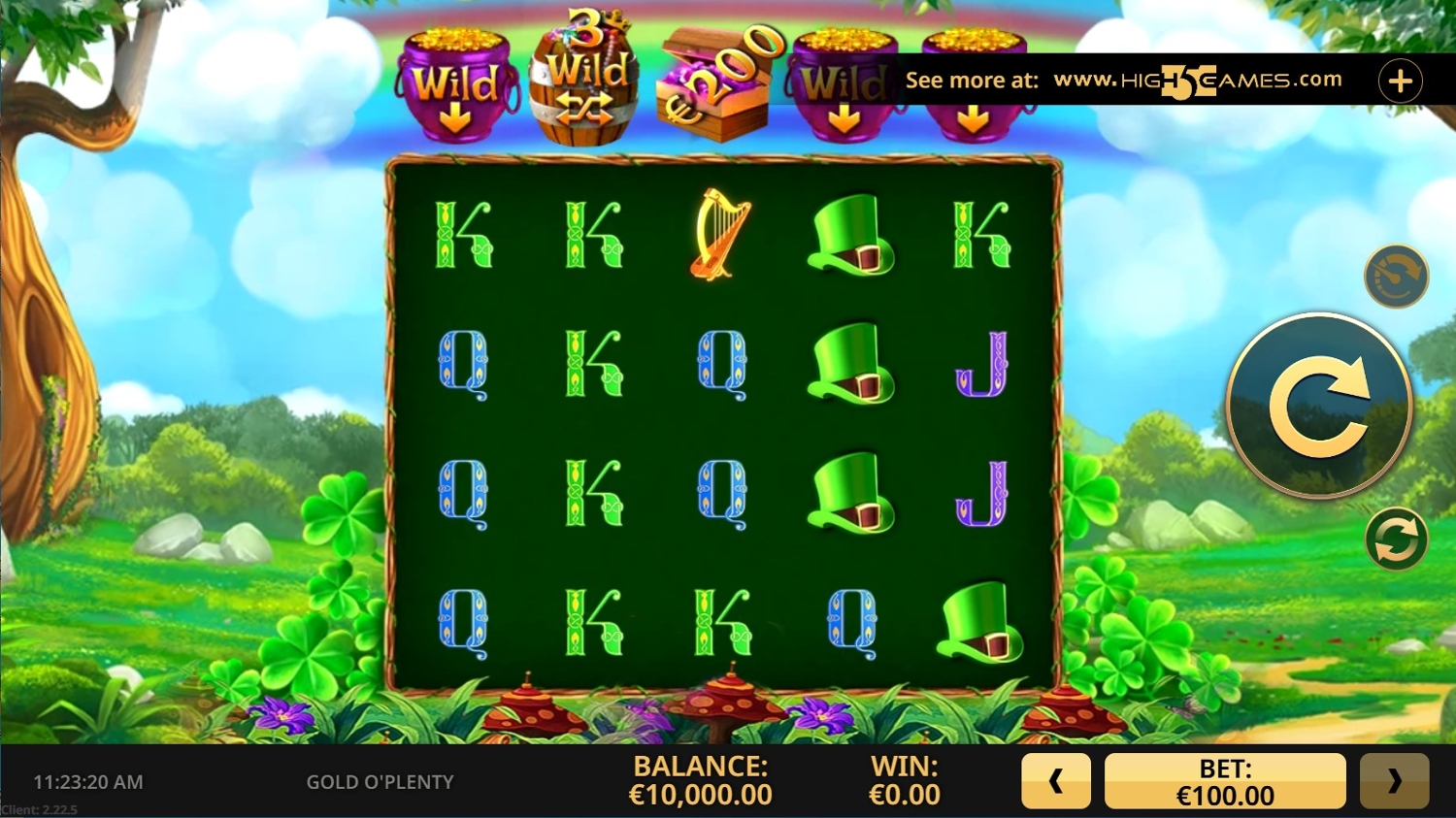 Gold O'Plenty Slot Gameplay