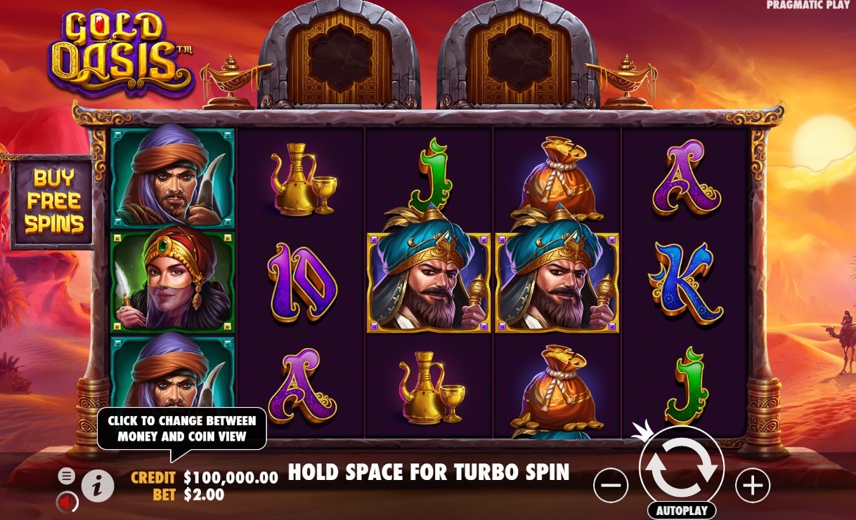 Gold Oasis Slot Gameplay