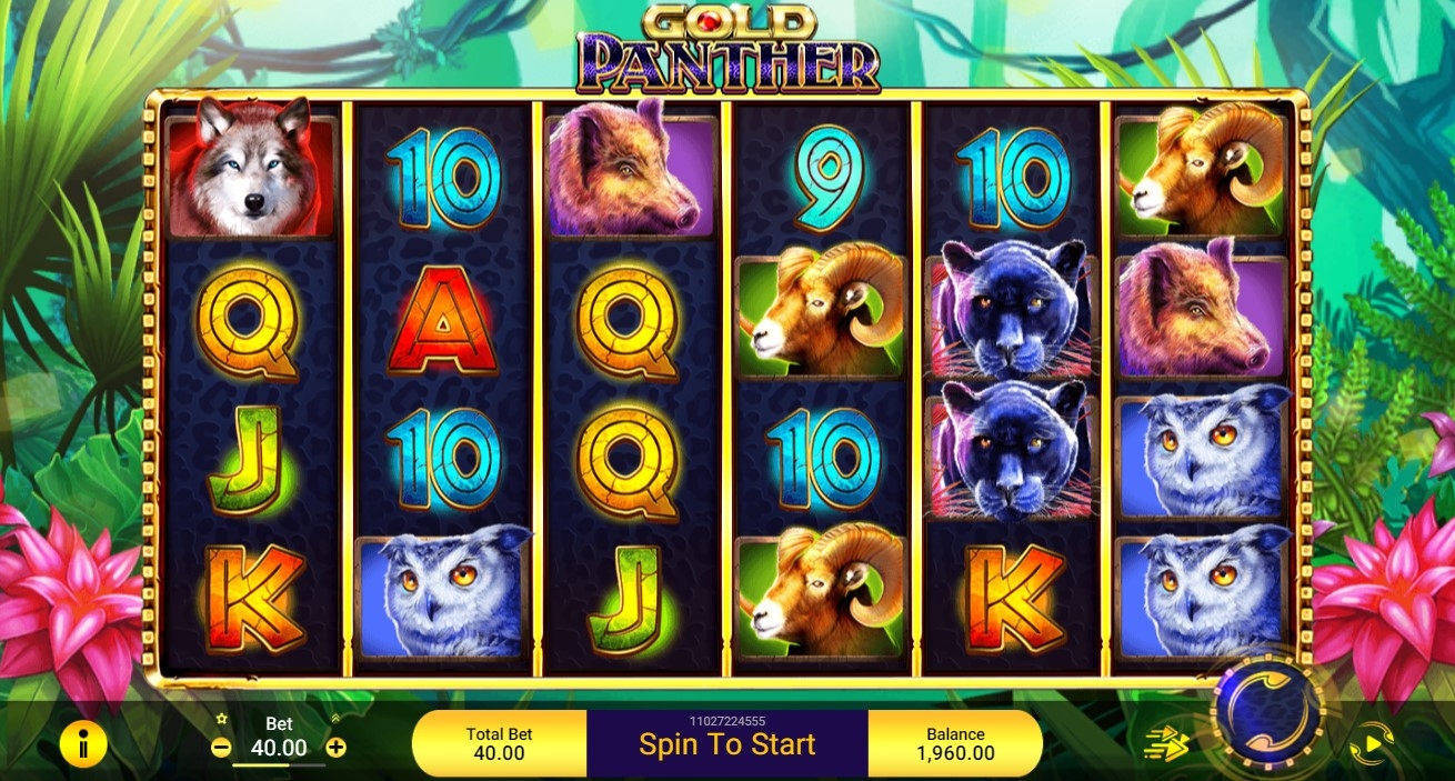 Gold Panther Slot Gameplay