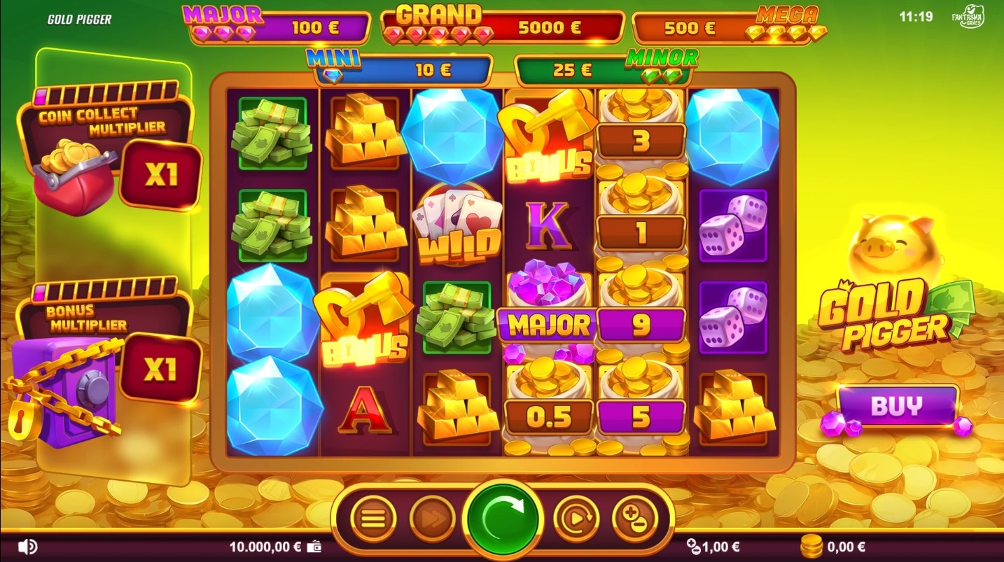 Gold Pigger Slot Gameplay