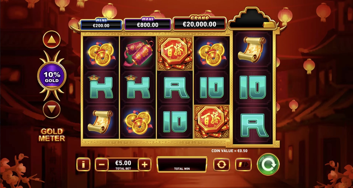 Gold Pile: New Years Gold Slot Gameplay