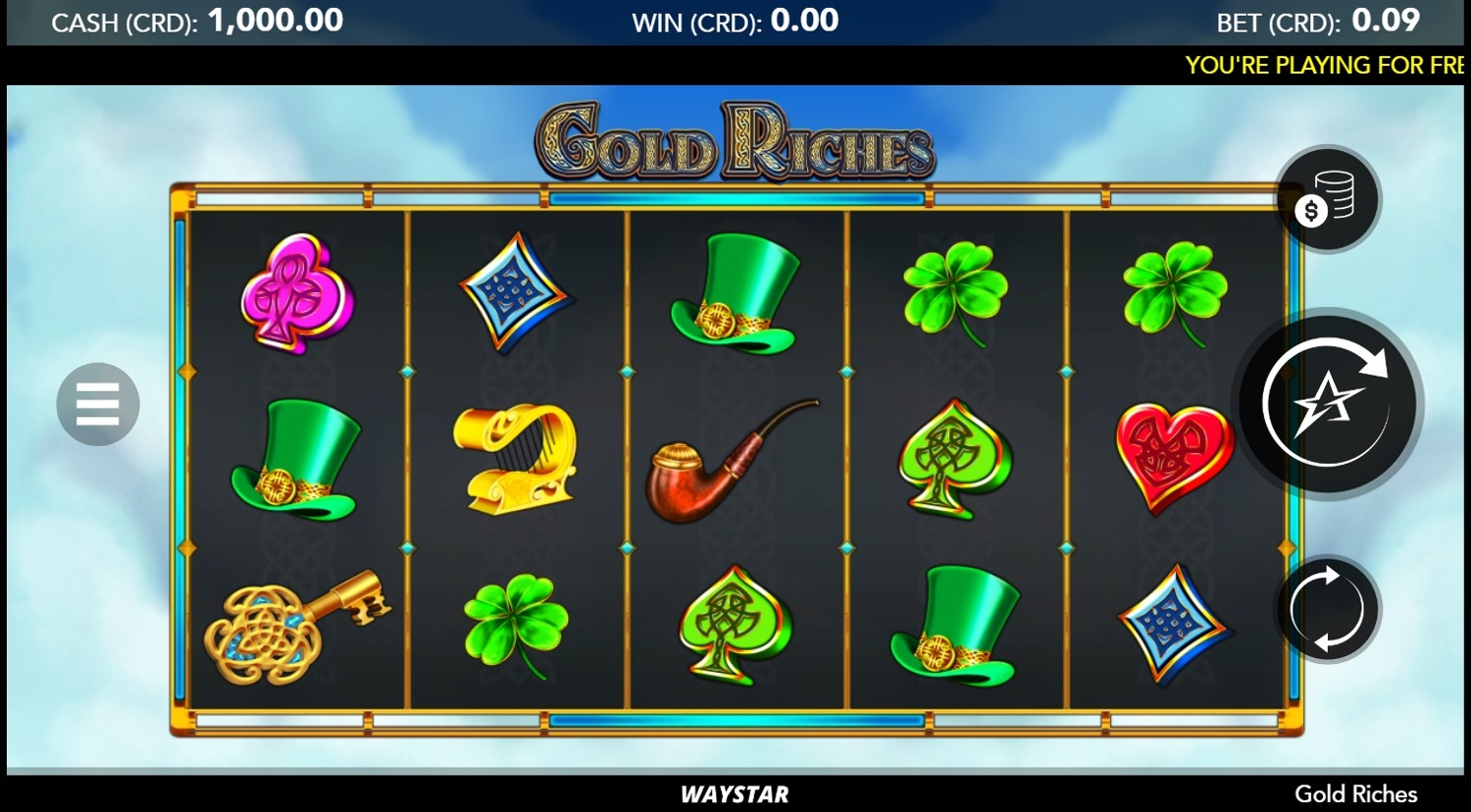 Gold Riches Slot Gameplay