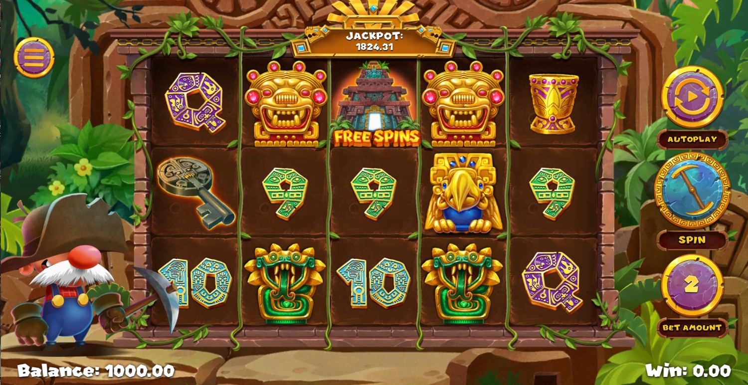Gold Rush Gus & The City of Riches Slot Gameplay