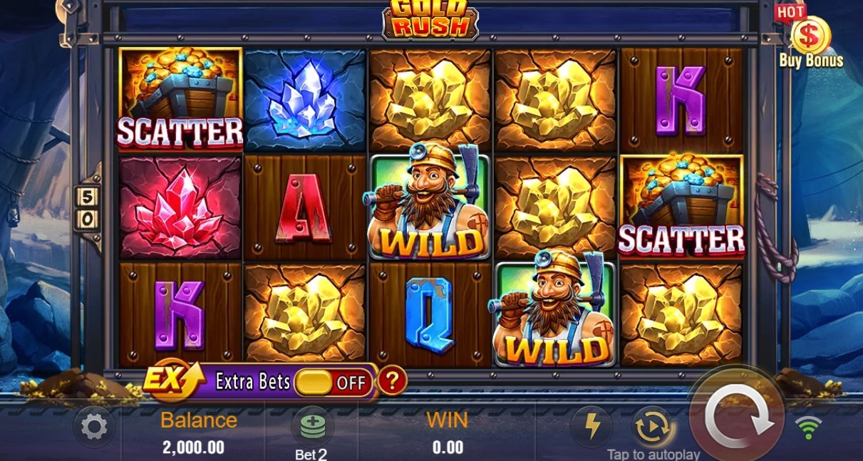 Gold Rush Slot Gameplay