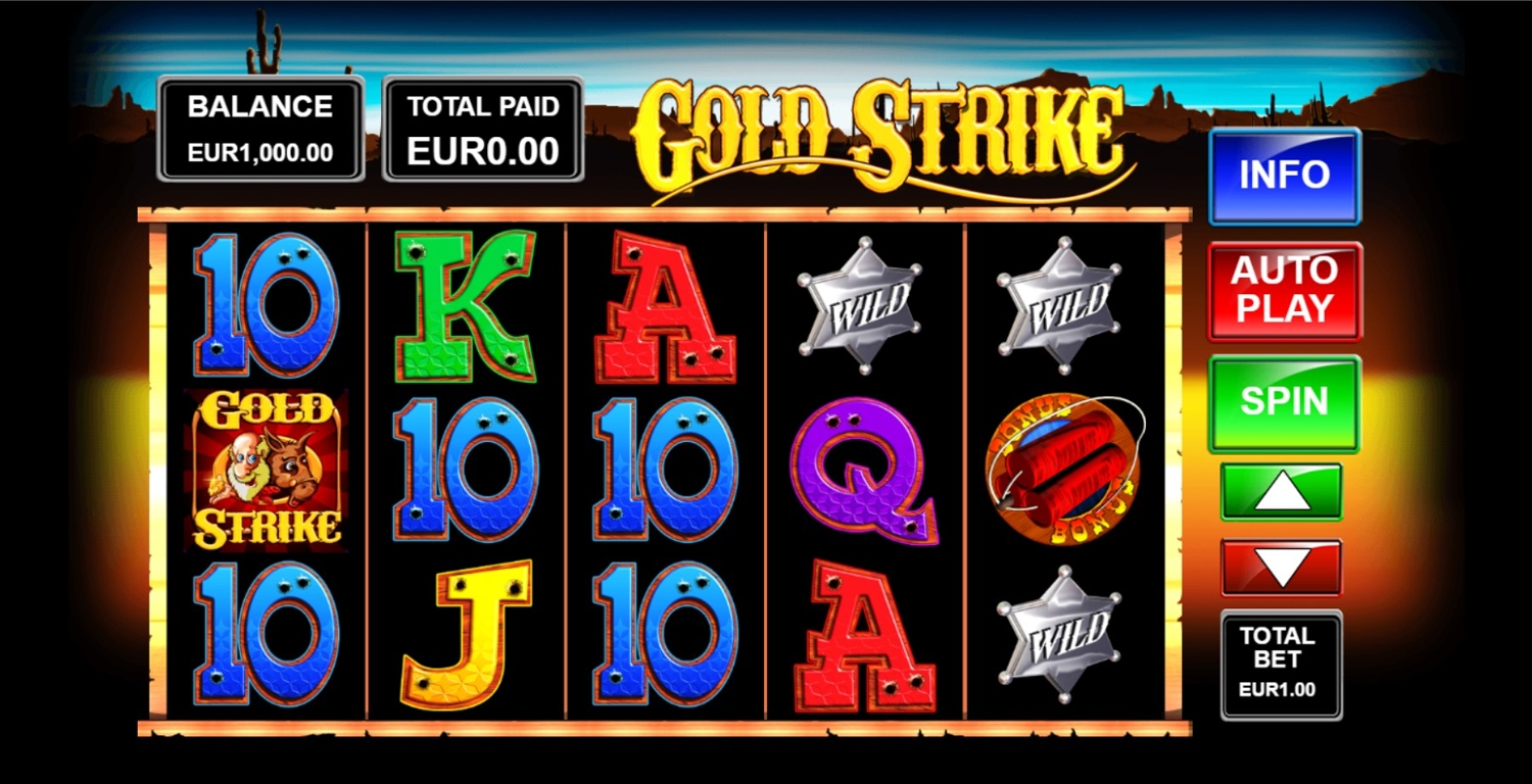 Gold Strike Slot Gameplay