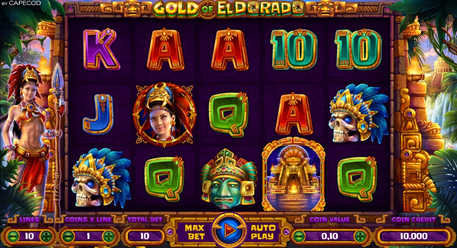 Gold of El Dorado Slot Gameplay
