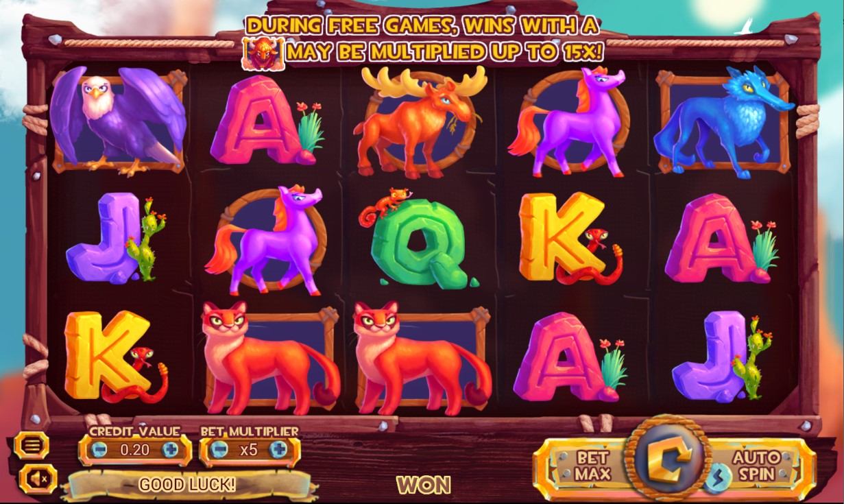 Golden Buffalo Slot Gameplay