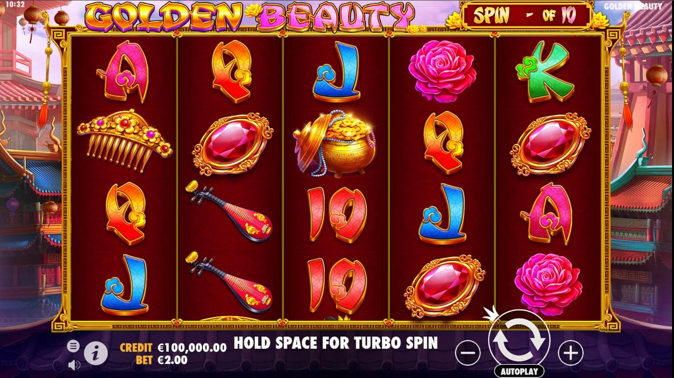 Golden Beauty Slot Gameplay