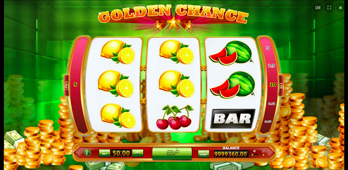 Golden Chance Slot Gameplay