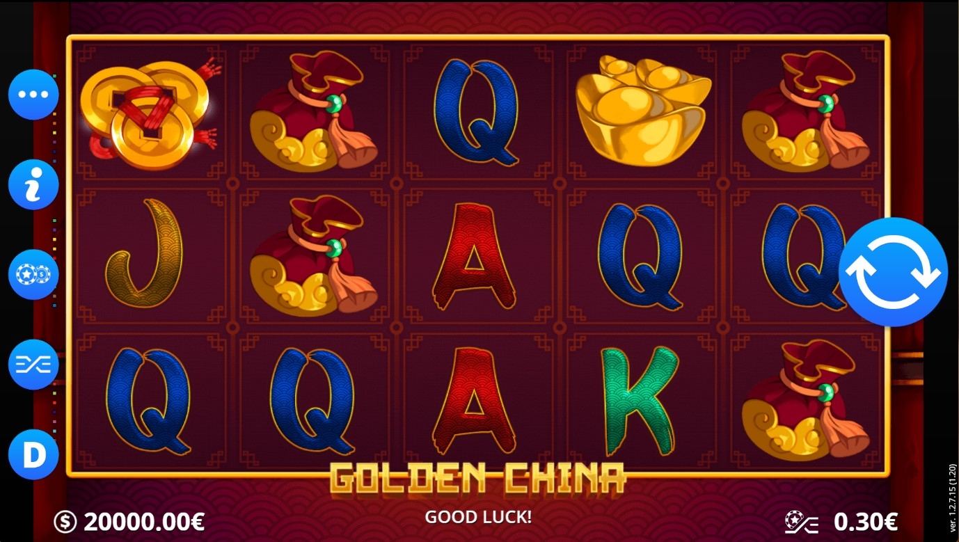 Golden China Slot Gameplay