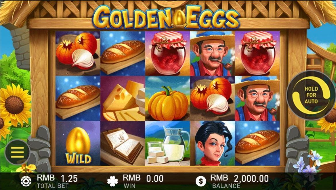 Golden Egg Slot Gameplay