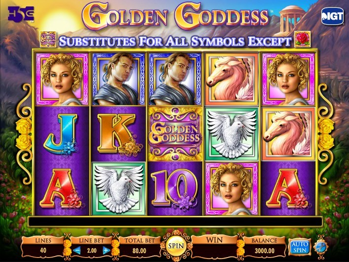 Golden Goddess Slot Gameplay
