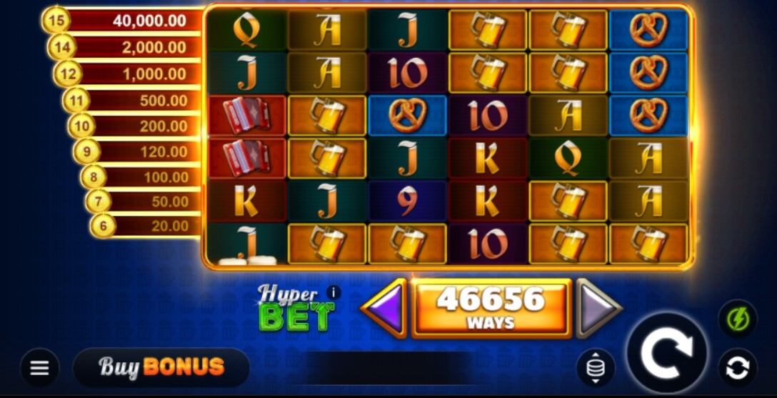 Golden Kegs 50K Slot Gameplay