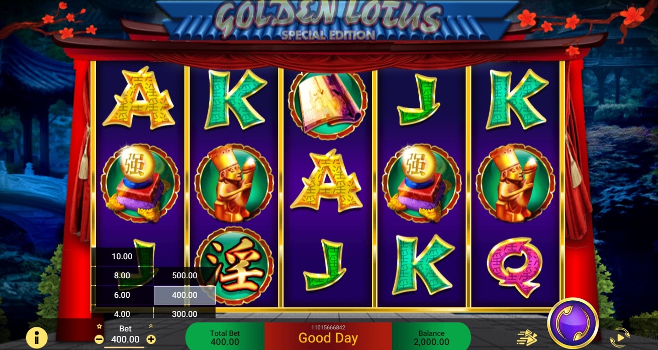Golden Lotus Special Edition Slot Gameplay