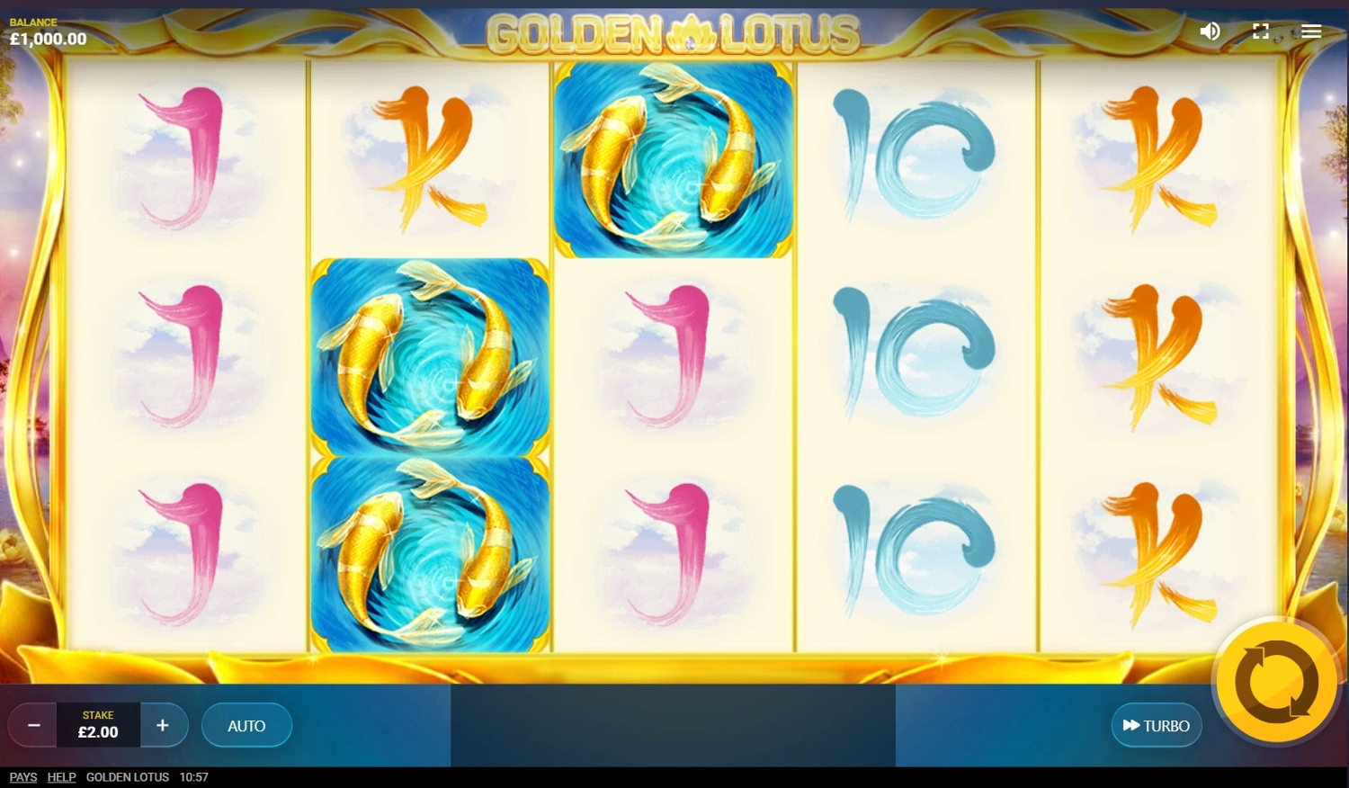 Golden Lotus Slot Gameplay