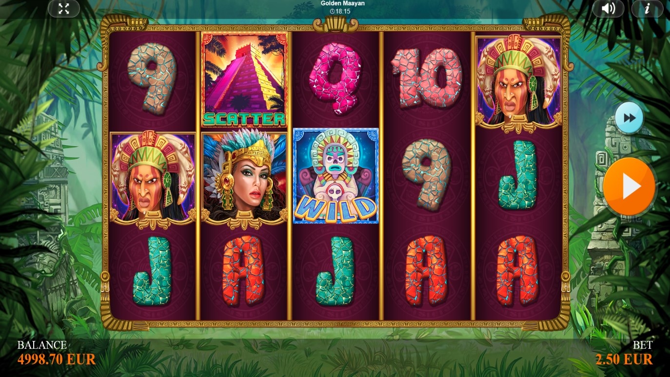 Golden Mayan Slot Gameplay