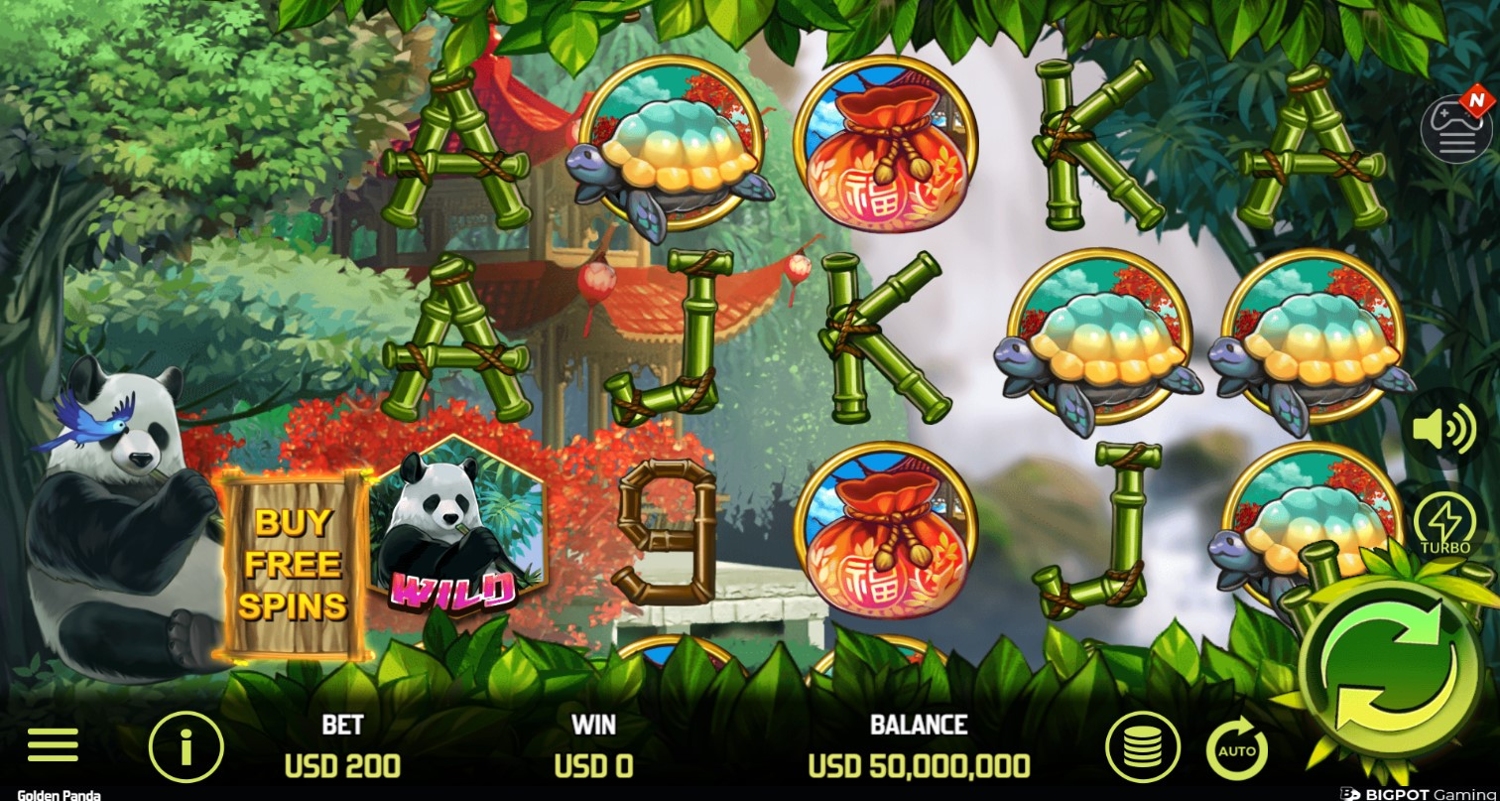 Golden Panda Slot Gameplay