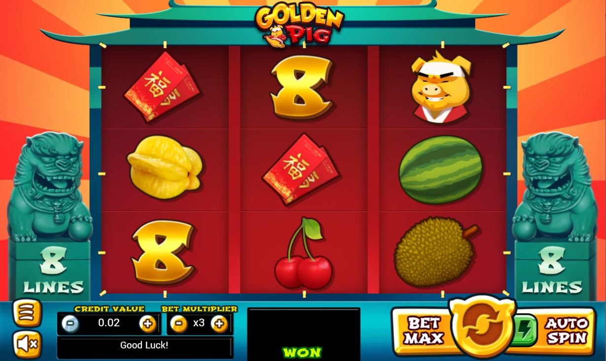 Golden Pig Slot Gameplay