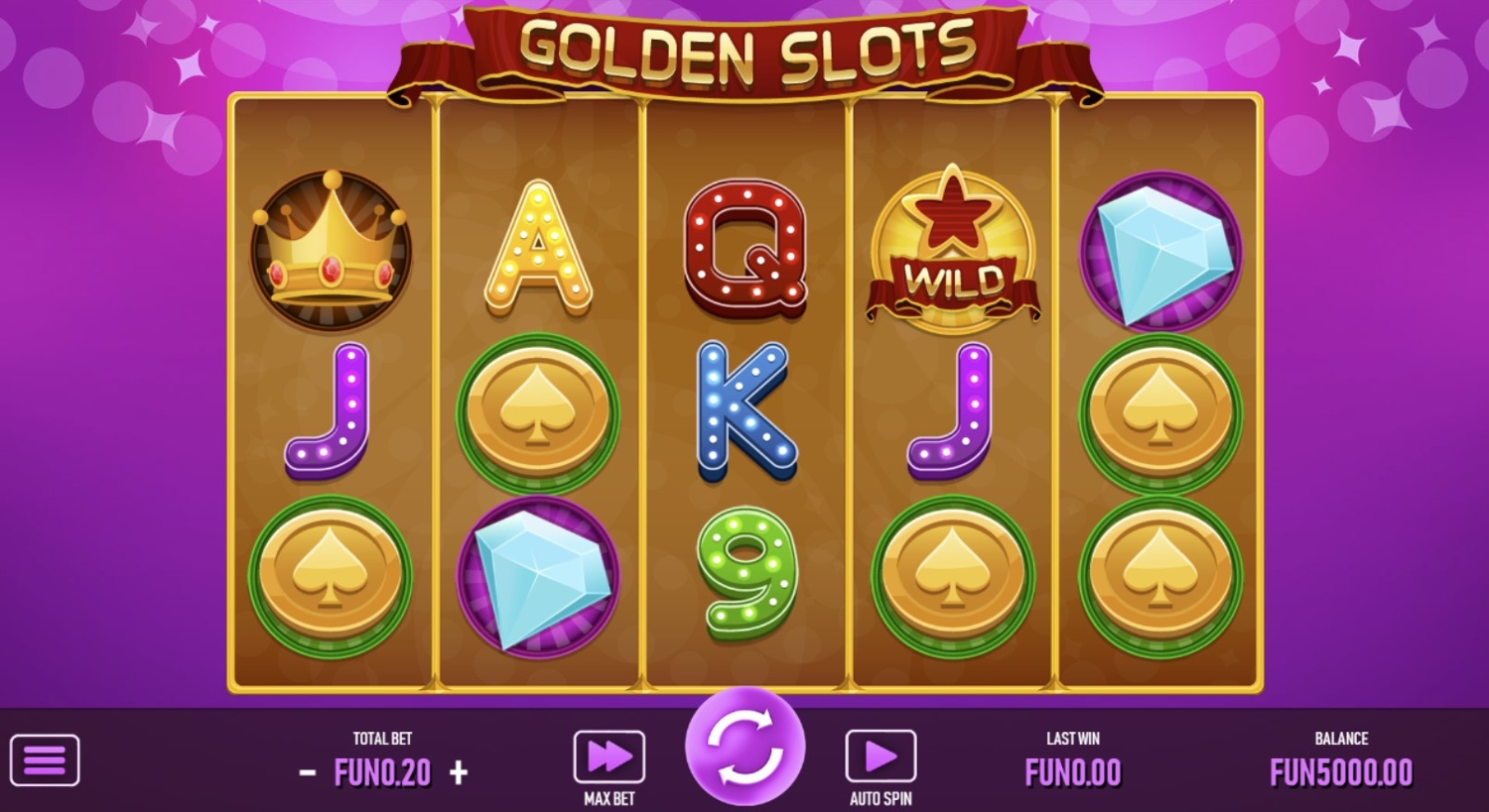 Golden Slots Slot Gameplay