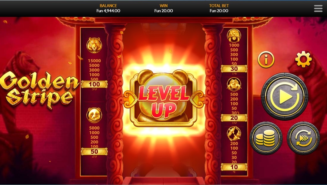 Golden Stripe Slot Gameplay