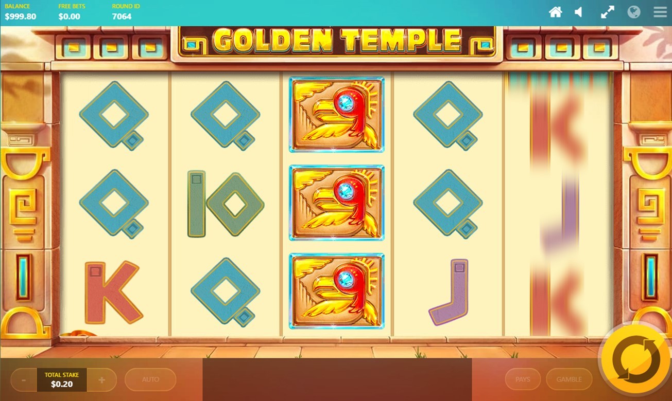 Golden Temple Slot Gameplay