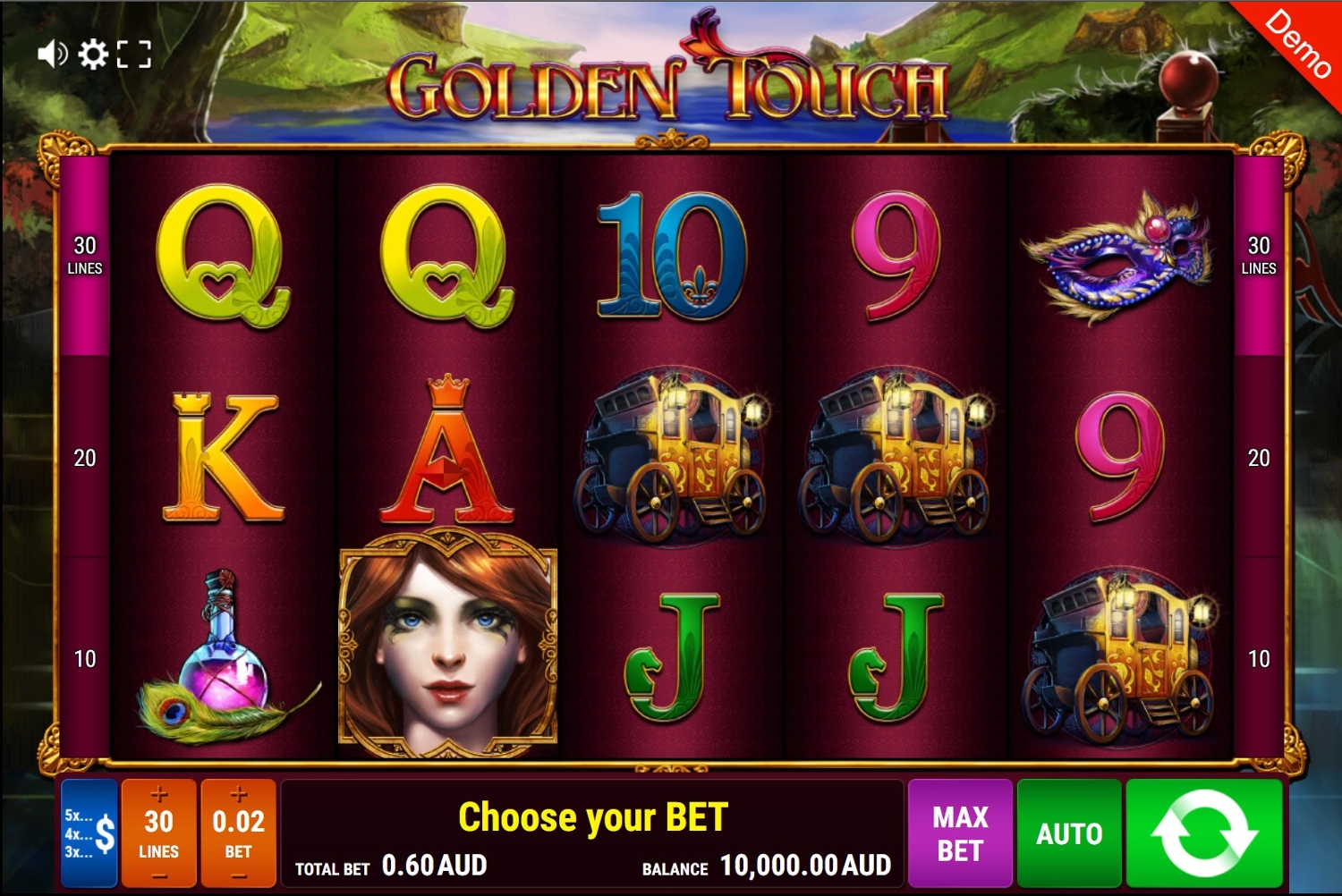 Golden Touch Slot Gameplay