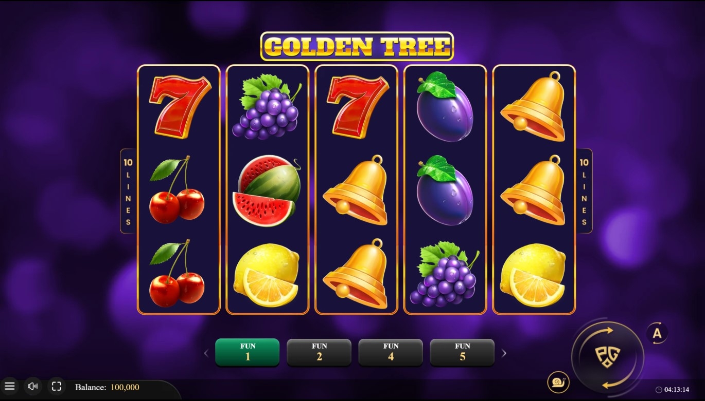 Golden Tree (Pascal Gaming) Slot Gameplay