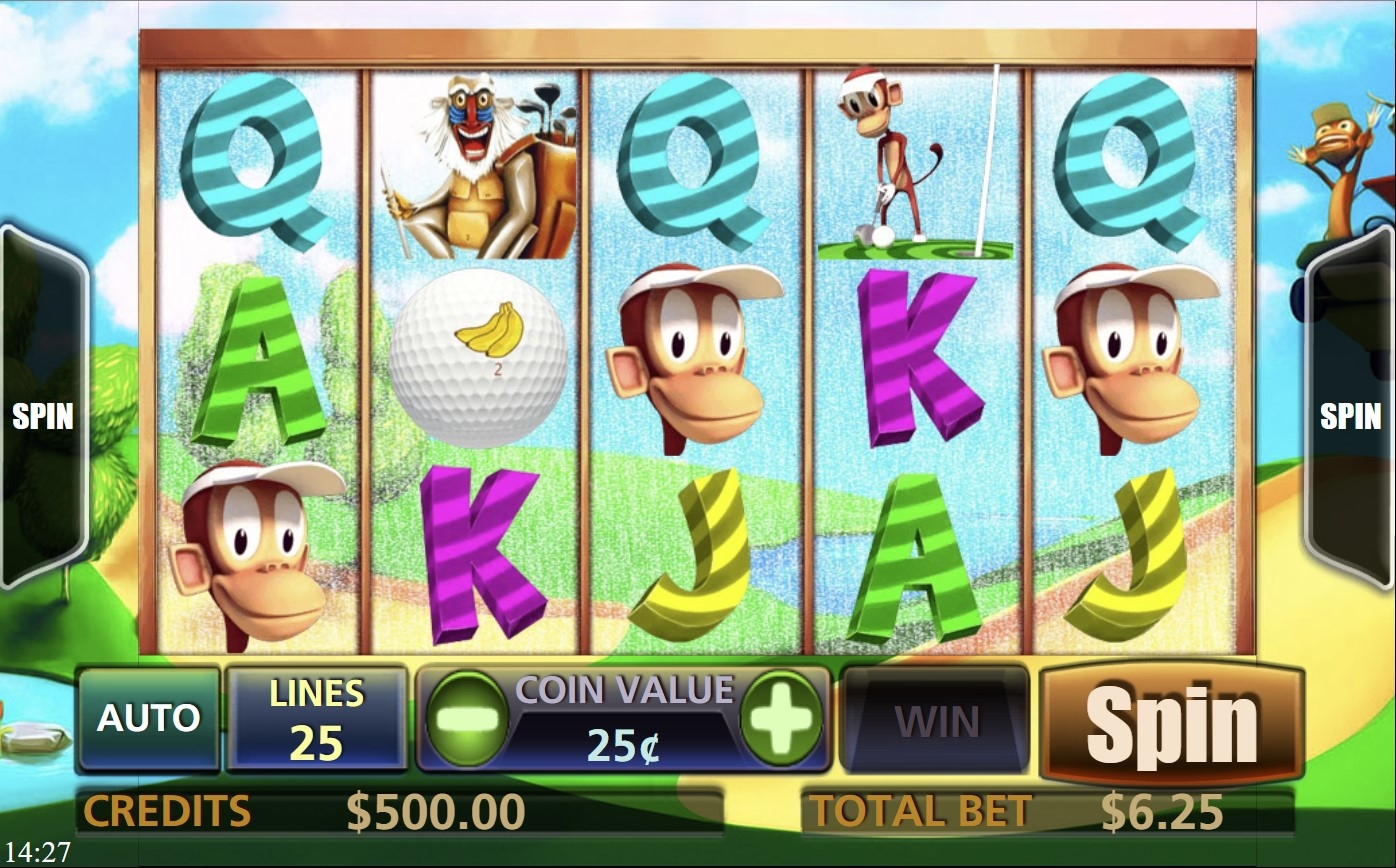 Golf'N Monkeys Slot Gameplay