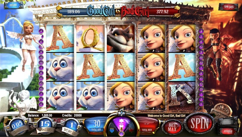 Good Girl Bad Girl Slot Gameplay