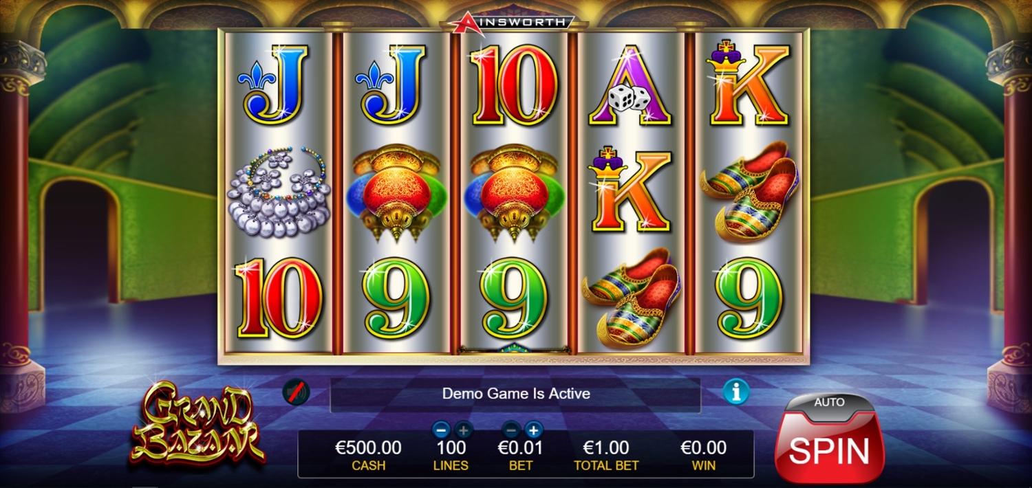 Grand Bazaar Slot Gameplay