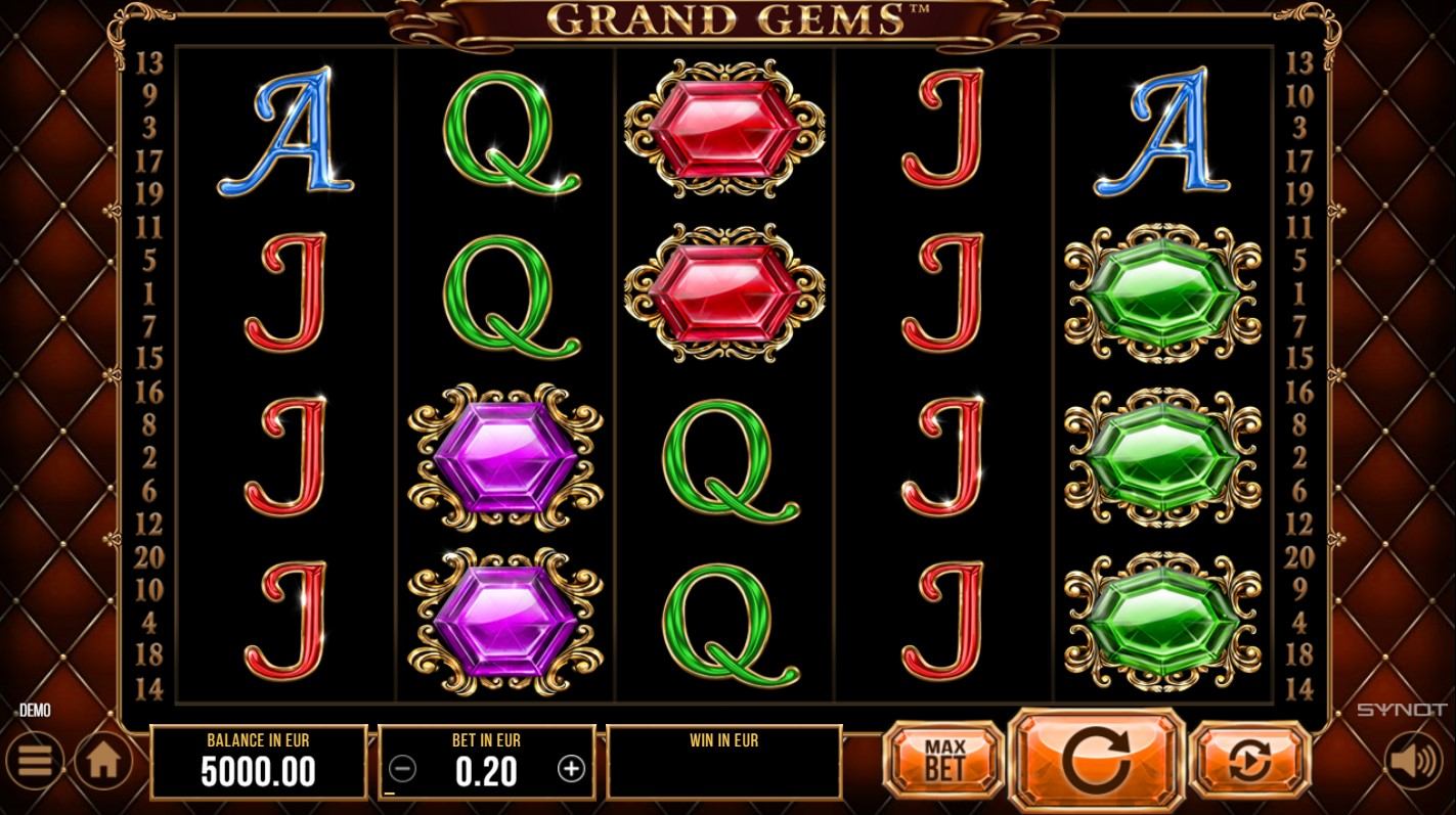 Grand Gems Slot Gameplay