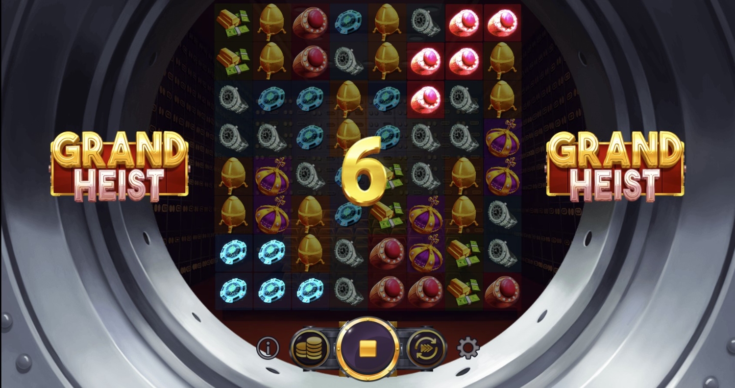 Grand Heist Slot Gameplay