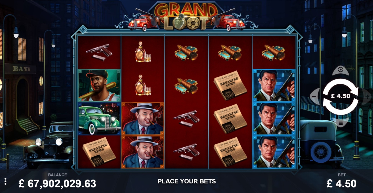 Grand Loot Slot Gameplay