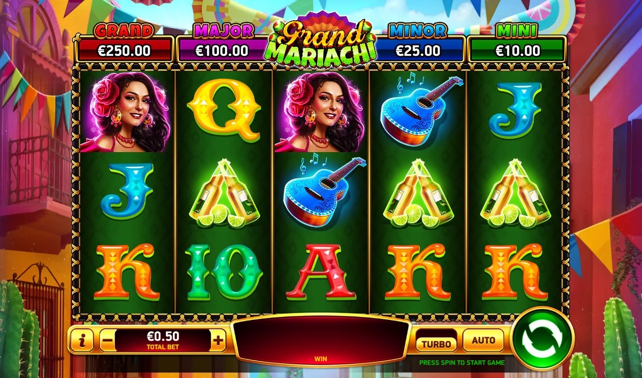 Grand Mariachi Slot Gameplay