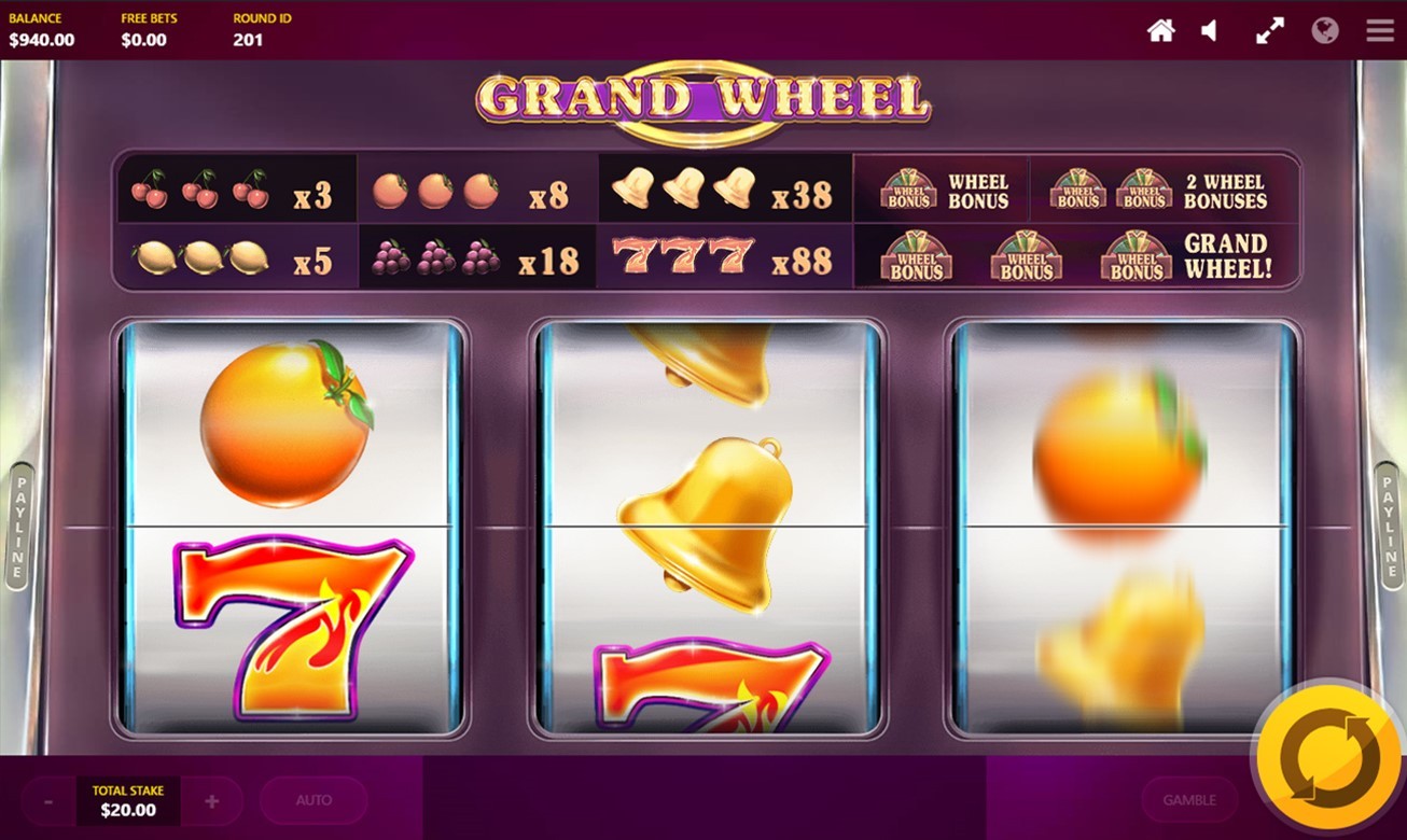 Grand Wheel Slot Gameplay