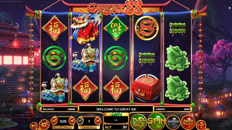 Great 88 Slot Gameplay