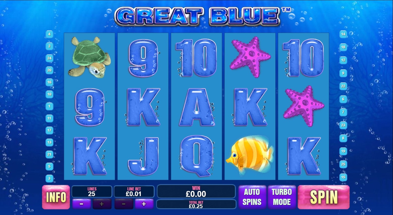 Great Blue Slot Gameplay