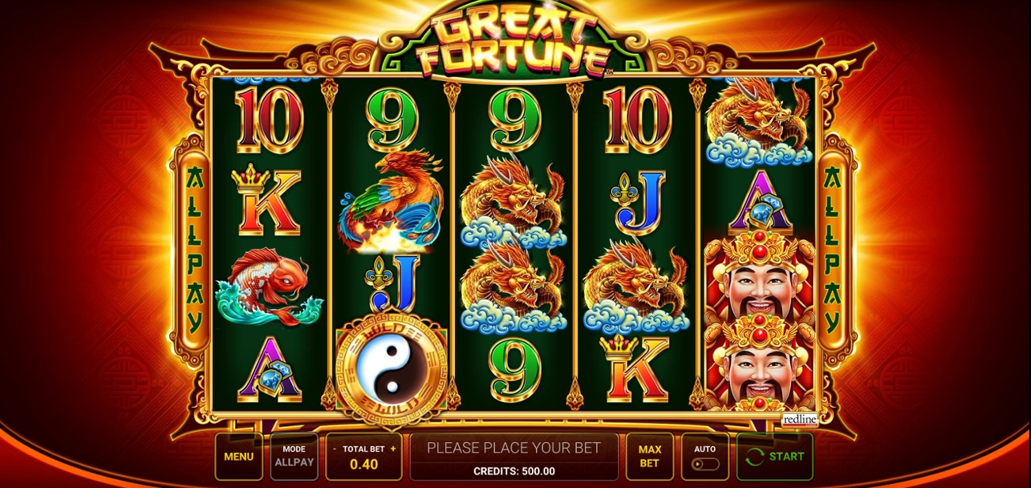 Great Fortune Slot Gameplay
