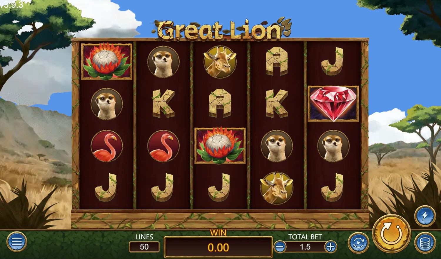 Great Lion Slot Gameplay