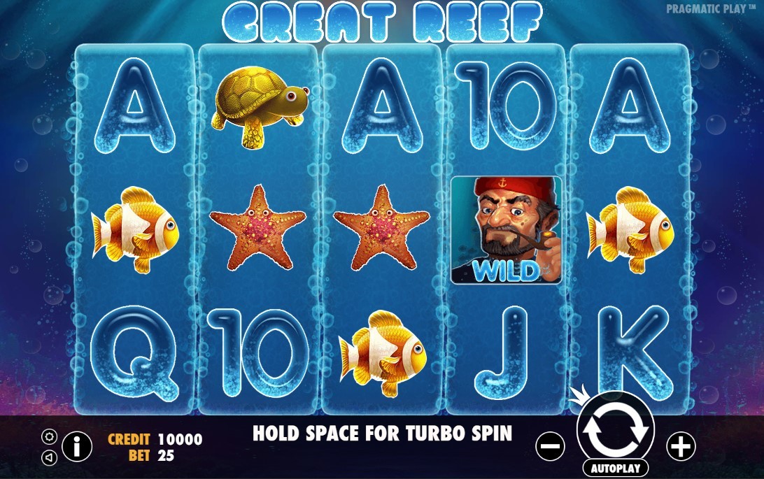 Great Reef Slot Gameplay